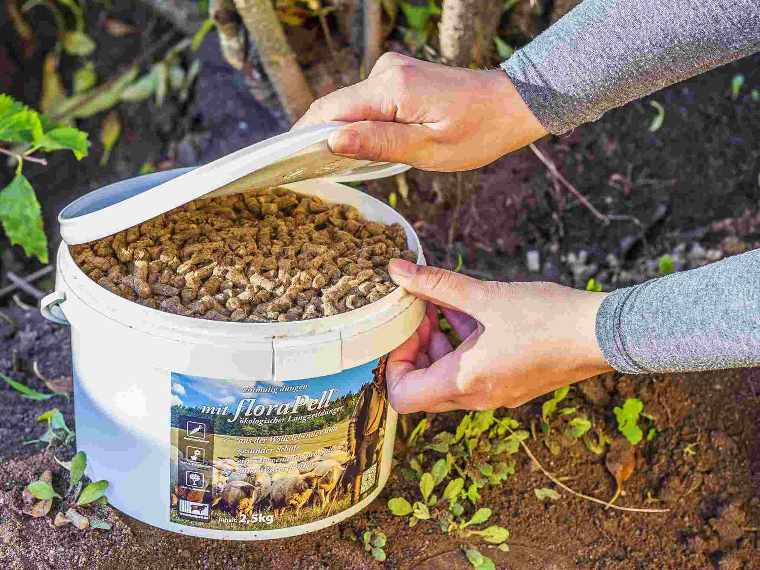 Hochwertige Düngepellets für jeden Garten