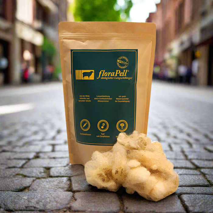 floraPell® Bio-Schafwollpellets Sack 1kg