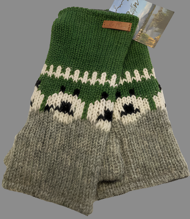 Pulswärmer im Schaf Design "Modell Samarina"