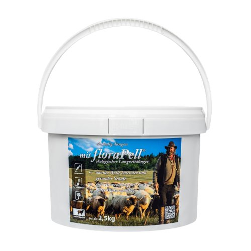 Florapell 2,5 KG Eimer - Schafland-Stock
