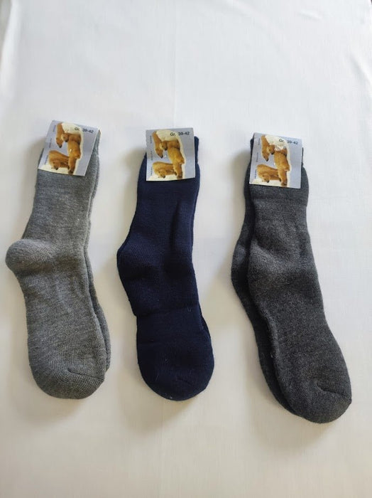 Polarsocken in drei Farben zu einem Set - Schafland-Stock