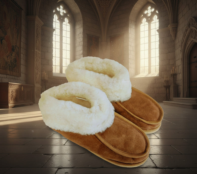 Kuschelig warme Lammfellschuhe – Für Ihre Füße nur das Beste! 🧣✨