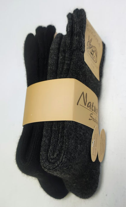 Angora -  Socken mit Original Angora Wolle lange Haltbarkeit für Frauen und Männer