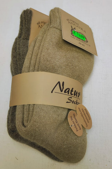 Angora -  Socken mit Original Angora Wolle lange Haltbarkeit für Frauen und Männer