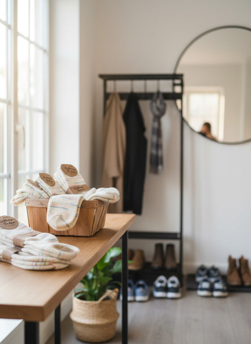 Lieblingssocken mit viel Wolle.