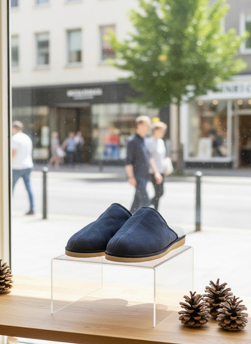 Lammfellpantoffeln, Männer