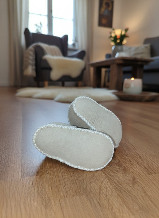 Babyschuhe - Lammfellschuhe Echtlammfell - Schuhe für Baby & Kleinkinder.