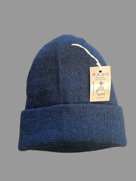 Warme Alpaka-Schurwoll-Mütze – natürlich & kuschelig