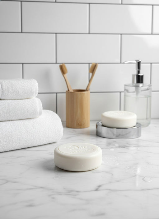 Haarseife Pflanzenölen und Schafmilch