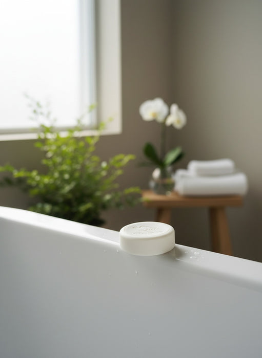 Haarseife Pflanzenölen und Schafmilch