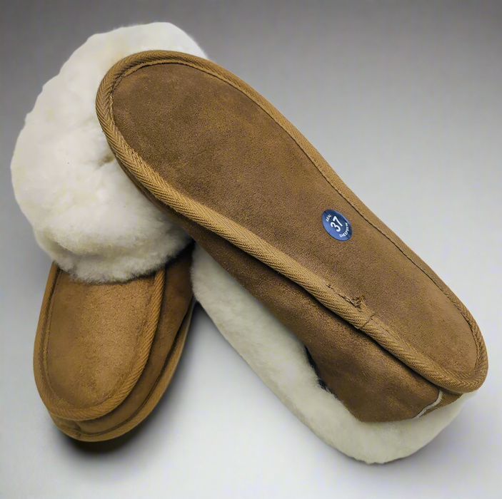 Lammfell-Hüttenschuhe