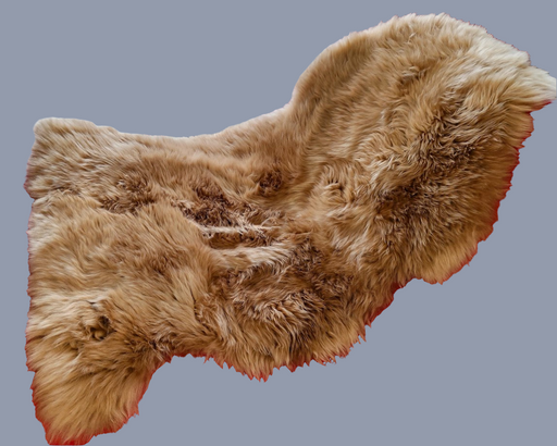Schaffell in beige 