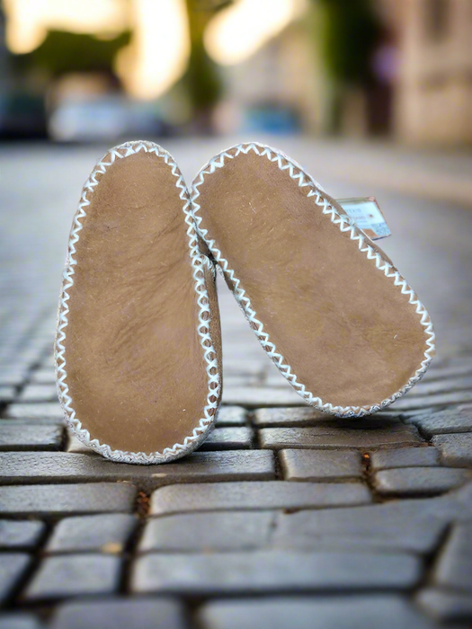 Babyschuhe - Lammfellschuhe Echtlammfell - Schuhe für Baby & Kleinkinder.