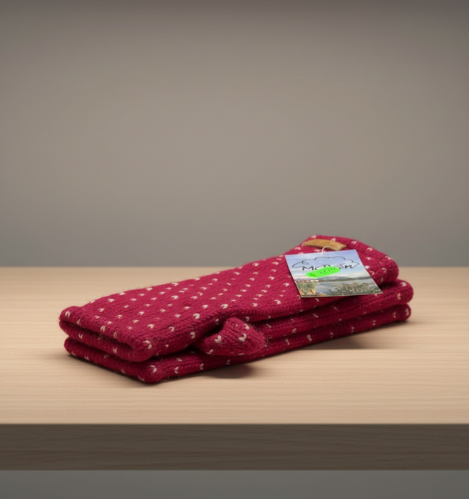 McRon Damen Gestrickte Pulswärmer