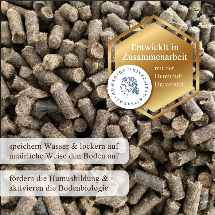 floraPell Pellets | Schafwolle-Langzeitdünger, 450g Beutel