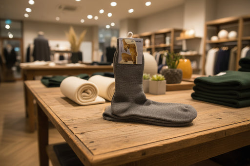 Polarsocken in drei Farben zu einem Set - Schafland-Stock