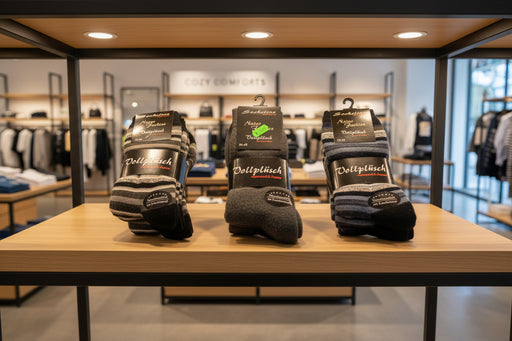 Socksline,Vollplüsch,Natur Fashion - Schafland-Stock